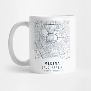 medina simple map Mug